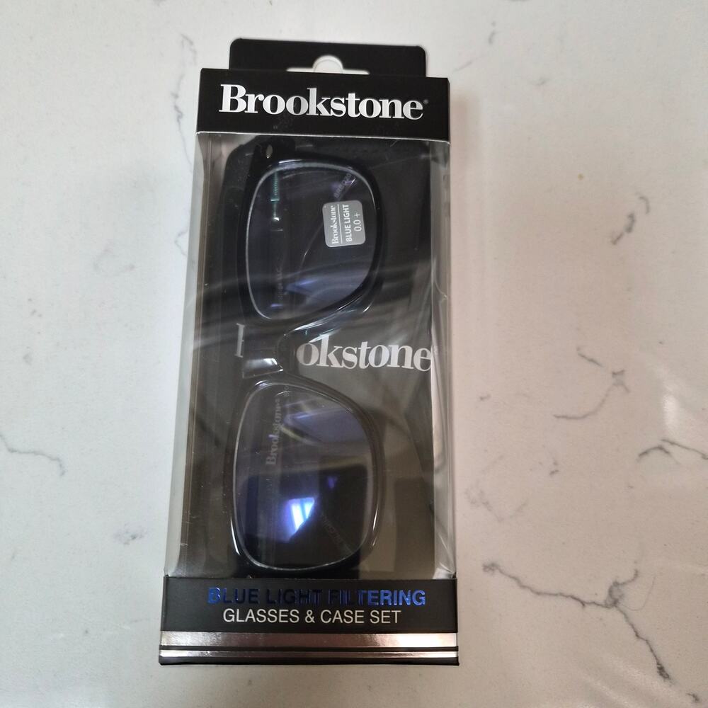 Blue Light Blocking Eyewear glasses and case set